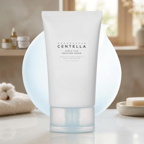 Image of Centella Hyalu-Cica Moisture Ccream | Lightweight Deep Hydrating Ccream with Hyaluronic Acid & Collagen for Sensitive Skin, 75ml (Style-16)