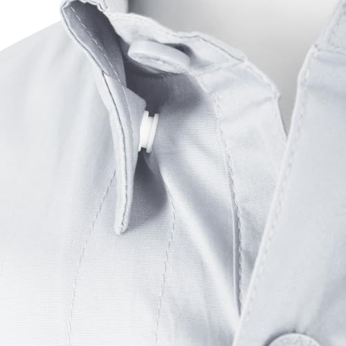 Drake Waterfowl Men's Wingshooter Trey Solid Breathable Lightweight Naturally Wicking Buttoned Short-Sleeved Shirt w/Pockets3