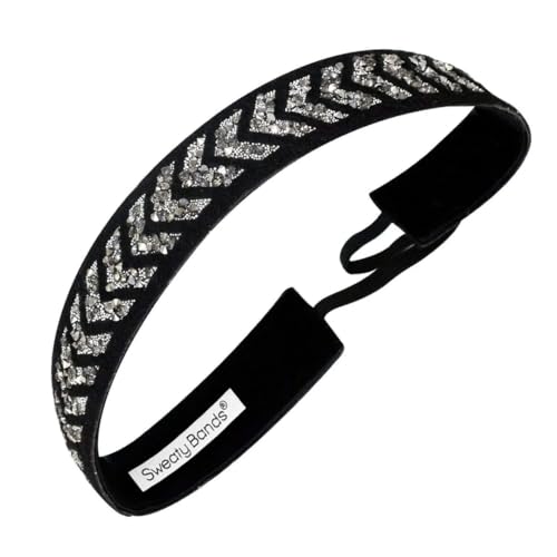 Sweaty Bands Bling Walk This Way Sparkling No Slip Grip Headband