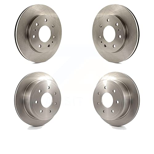 Front Rear Disc Brake Rotors Kit For 2009 Ford F-150 With 7 Lug Wheels K8-101136