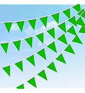 Bunting (50 Metres) Blue-white Fabric » Premium Quality « Wind And