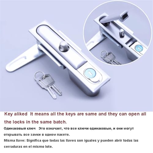 Serrure de poignée Cinet pour porte de bus et camion électrique 32x142mm MMS214 - 3