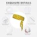 OXJOIIS Boys Girls Sports Sweatbands, Multipurpose Long Head Band for Yoga Fitness Shower, Fashion Funny Sunglasses Yellow Rubber Duck Headwear Head Decor