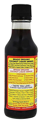 Bragg Coconut Aminos, All Purpose Seasoning, 10 Oz w/ Measuring Spoon - Thumbnail 2