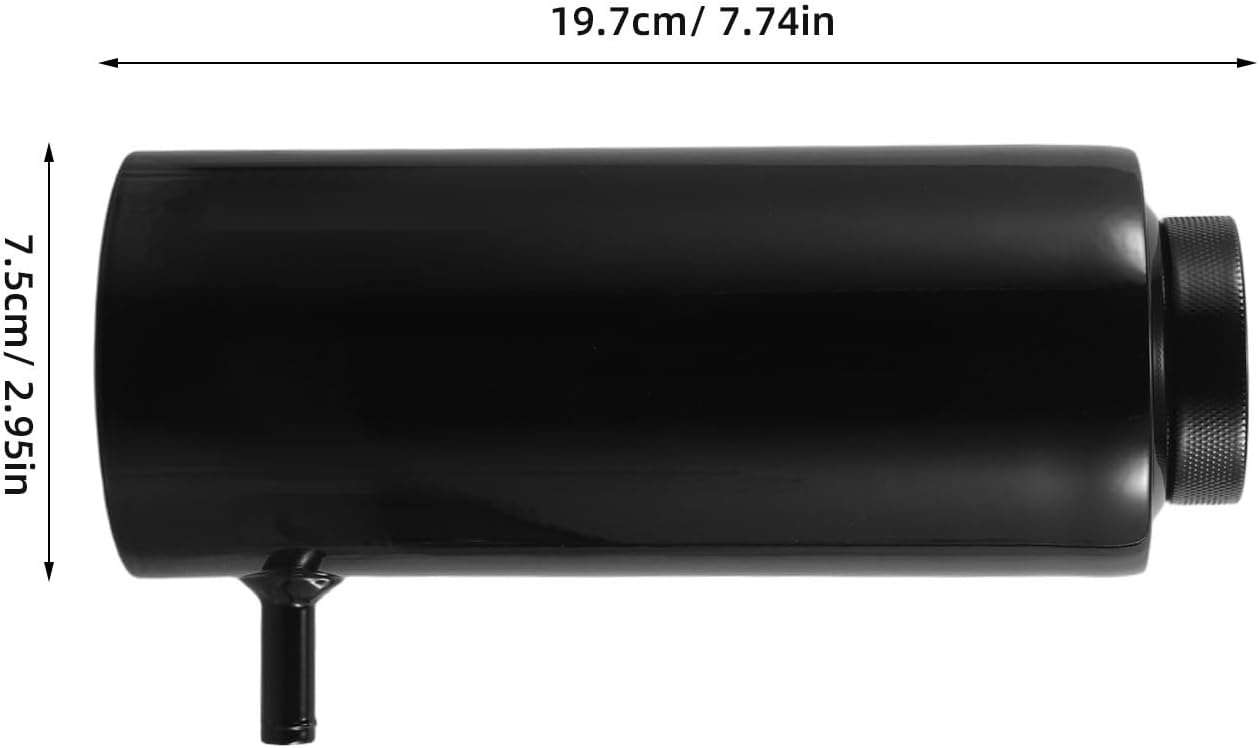 Coolant Overflow Tank Aluminum Alloy 800ml for Car Radiators