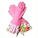 Pink Gloveables Fashion Gloves with Rose Cuff