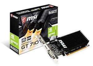 MSI GeForce GT710 2GB DDR3 Low Profile