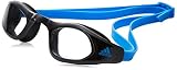 adidas Erwachsene Persistar Race Schwimmbrille, Smoke Lenses/Bright Blue, M