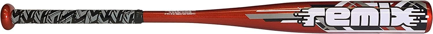 Rawlings | Remix USA Baseball Bat | -10 | 1 Pc. Aluminum | 2 1/4 Barrel