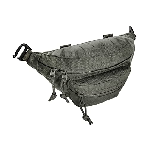 Tasmanian Tiger TT Modular Hip Bag Taktische Hüfttasche Molle kompatibel als EDC Tasche mit 3 Fächern (Steingrau-Oliv IRR) – Ansicht 5