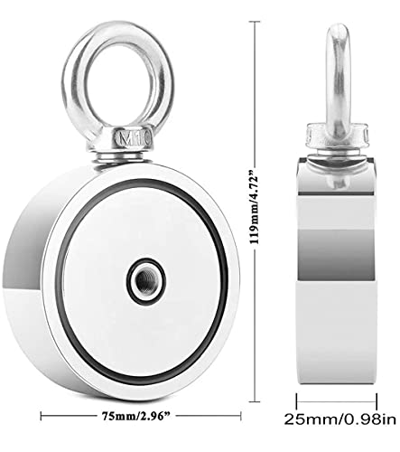 Magnetangel Findmag mit 453 kg Zugkraft für Magnetfischen