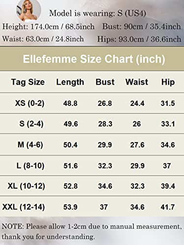 Ellefemme Women's Sleeveless Slip Bodycon Corset Maxi Dress Spaghetti Strap Ruched Elegant Evening Party Long Dresses White L #TOP4