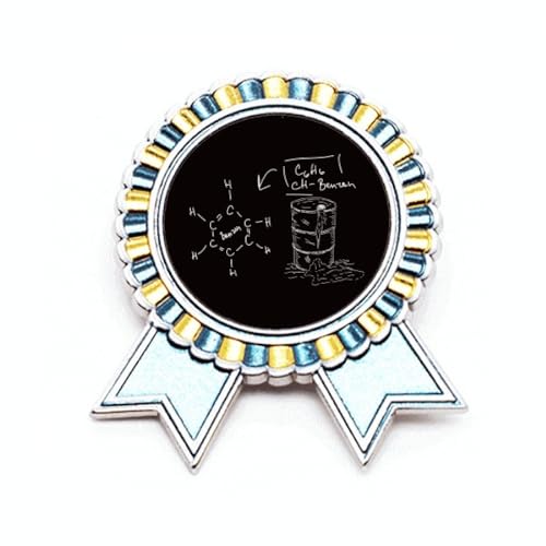 Médaille de vainqueur Chestry badge de réussite en chimie pour diplôme
