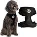 Gooby - Soft Mesh Harness, Small Dog Harness with Breathable Mesh, Black, Large