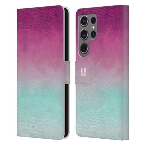 Funda Samsung S24 Ultra 5G tipo libro cuero acuarela