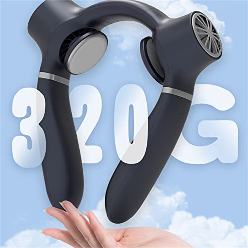 Ventilador de cuello colgante pequeño y enfriador de aire USB 5