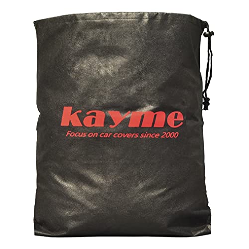 Image of Kayme 7 Layers SUV Car Cover Custom Fit for Toyota Highlander (2013-2025) Waterproof All Weather for Automobiles, Outdoor Full Cover Rain Sun UV Protection.Black