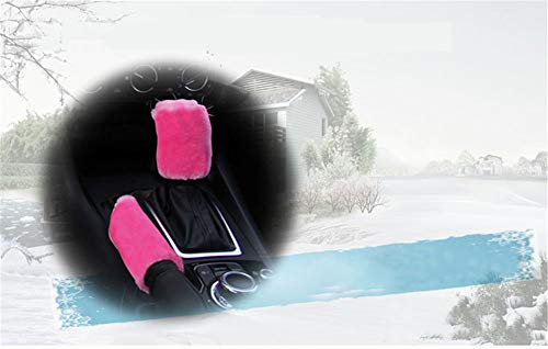 Set 3 pezzi Coprivolante peluche Coperchio freno a...