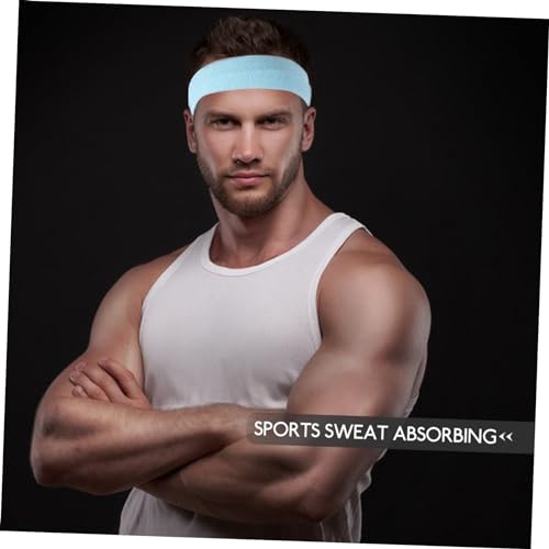 Yardwe 3 Pecas Bandana Esportiva Tiaras Esportivas Faixas De Suor Mulheres Faixas De Cabelo Portátei