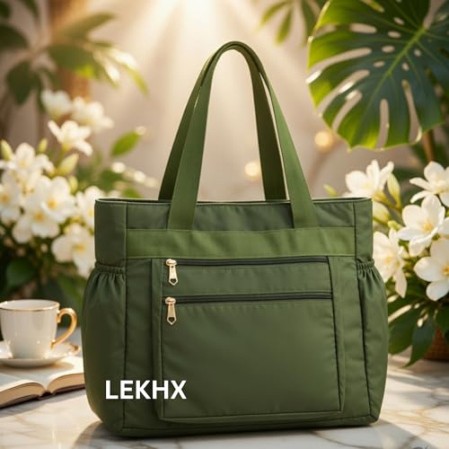 Image of LX LEKHX Women's Tote Bags - Stylish Handbags for Office, College & Party Use | Spacious & Trendy Shoulder Bag for Work, Casual & Evening | Durable, Lightweight & Fashionable Tote for Women