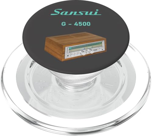 Design unico e originale Ricevitore stereo Hi-Fi Sansui G-4500 vintage PopSockets PopGrip per MagSafe
