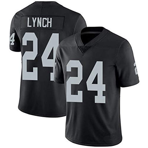 Rugby Jersey T-Shirts for Man Raiders 24# Lynch Football Jersey, Best Gift Competition
