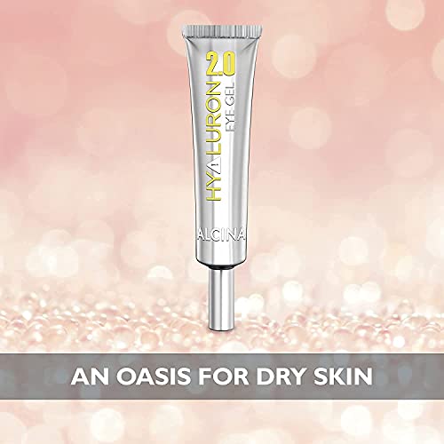ALCINA Hyaluron 2.0 Eye Gel 1 x 15 ml - abschwellendes Augen-Gel mit Hyaluronsäure