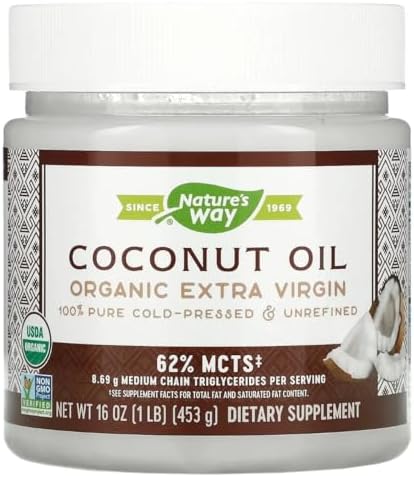 Nature's Way Organic Virgin Coconut Oil 453 g