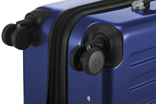 Image of HAUPTSTADTKOFFER Spree Luggages Set Suitcase Set Hardside Spinner Trolley Expandable(20', 24' & 28') TSA, Darkblue, One Size