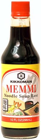Kikkoman Memmi Noodle Soup Base, 10 Fl Oz (Pack of 3)