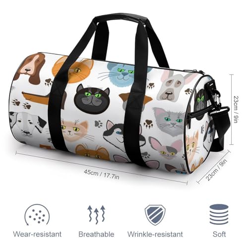 Sac de voyage dessin anime pour camping et randonnee