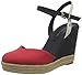 Tommy Hilfiger Emma 16D, Sandalias con cuña Tipo Alpargatas Mujer, RWB, 38 EU