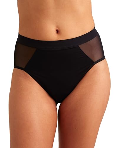 saalt French Cut High Waist Period Underwear for Women- Reusable, Comfortable, Absorbent, Leakproof, Thin, For Menstrual Flow