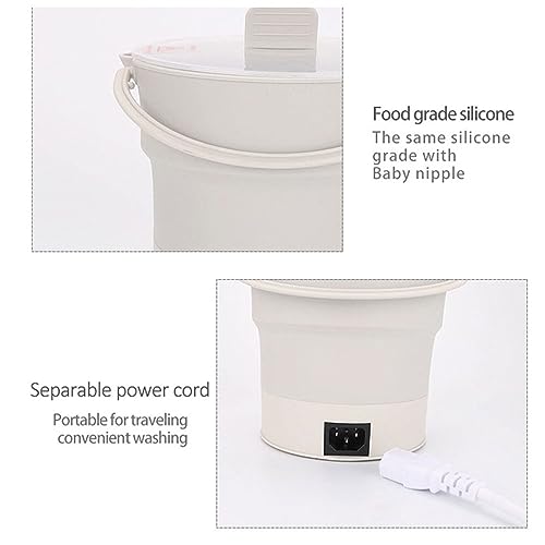 Bouilloire Électrique Portable 110-220V avec Corps Silicone Rétractable - 6