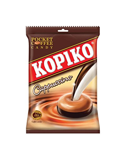 Inbisco Kopiko Coffee Cappuccino Candies, 161 Grams/140 Grams