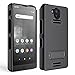 Wireless ProTech Case Compatible with Sonim XP10 (XP9900), Shell Case and Belt Clip Holster Combo with Kickstand and Screen Protector (Black)
