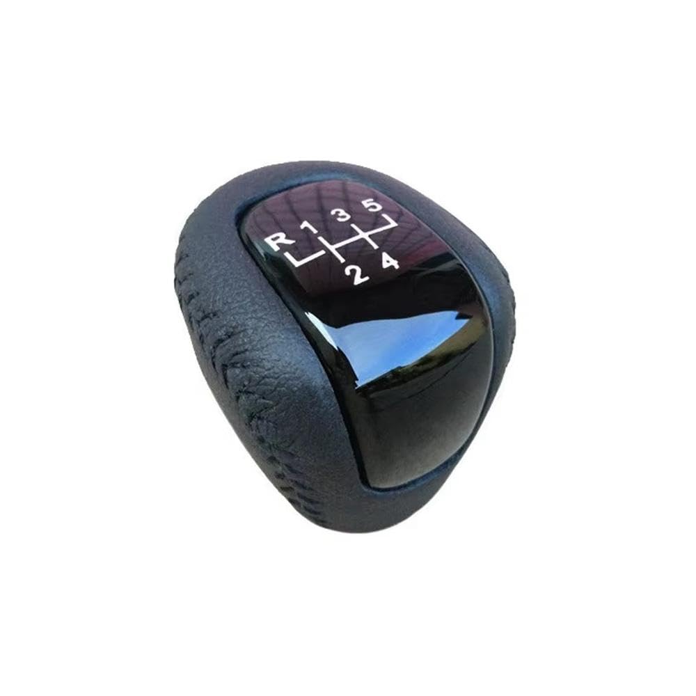 POANBCGY Auto Parts 5 Speed Mt Gear Shift Knob for Buick for Excelle for Lacetti for Nubira for Daewoo 08-12 for Chevrolet for Aveo 09-13(Leather)