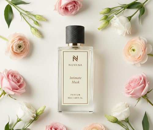 Image of Intimate Musk Perfume 50ml for Men & Women | Clean Musky Fragrance with Bergamot, Amber & Vanilla | Long Lasting Luxury Perfume Spray | Daily Wear, Office & Special Occasions