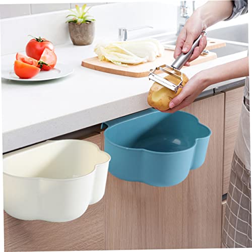 Caneca de basura colgante nube blanca para puerta de gabinete miniatura 4