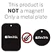 Bestrix Metal Plate for Magnetic Mount with 3M Adhesive (Set of 4) Extra Thin