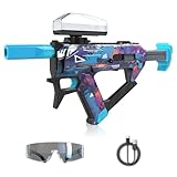 Electric Gel Ball Blaster, Automatic Splatter Ball Blaster with Adjustable Shooting Power, 10000 Gel Rounds, 400 Round Hopper with Rechargeable Battery,Outside Activities Toys for Teens Age 14 & Up