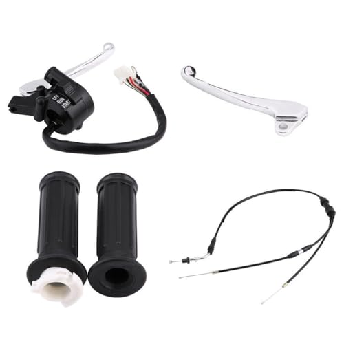 Juego de freno de mano y cable de acelerador universal para reemplazo de motocicleta