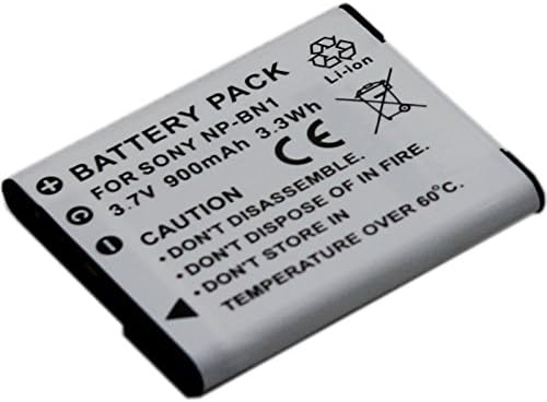 NP-BN1 Battery for NPBN1 BC-CSN Cyber shot DSC-W570 W310 W350 WX9 W330 W570 W510 W810 W650 TF1 T99 Digital Camera Battery Compatible s1a