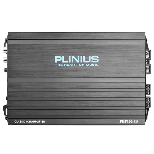 PLINIUS PHF100.4D car Audio Amplifier 4 Channels Full Range Class D Multichannel