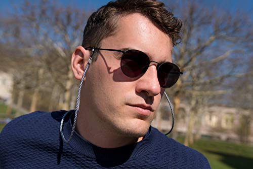 soleash® Brede handgemaakte brillenband – 4 mm zonnebrilband in 75 cm lengte, 9 kleurencombinaties - Image 5