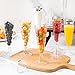 SUREHOME Plastic Champagne Flutes Disposable Champagne Glasses 20 Pack 5 Oz Clear Plastic Mimosa Glasses Acrylic Wedding Toasting Cups for Baby Shower Birthday Party Supplies Bar Cocktail Cups