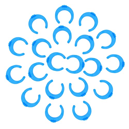 Tofficu Quick-release Water Filter Clamp 1/4 Inch Water Pipe Fitting Clips Pack