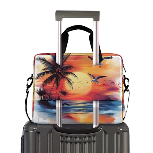 Maletín para portátil ALAZA con diseño playero 13-15.6 pulg miniatura 3