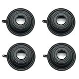 4 PCS Carburetor Vacuum Diaphragms Membranes Compatible With Brute Force 650 KVF650D 4x4 2006-2013 KVF650E 2005-2009 KVF E D