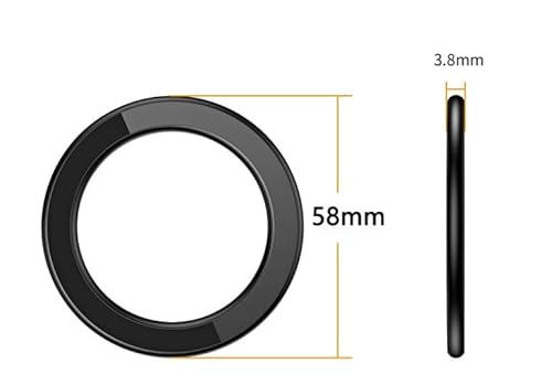 Panlouting Magnetische Wandhalterung für MagSafe iPhone 16 15 14 13 12 Pro Max | Stark Magnetisch mit Klebestreifen | Freihändige Nutzung in Küche, Bad, Auto, Büro